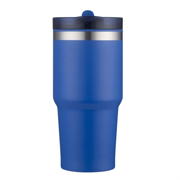 Royal Blue color option for 20 Oz Double Wall Tumbler With Straw Lid, Pfas Free Powder C
