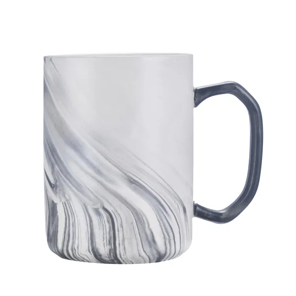 Gray color option for 20 Oz Ceramic Mug With Marble Pattern