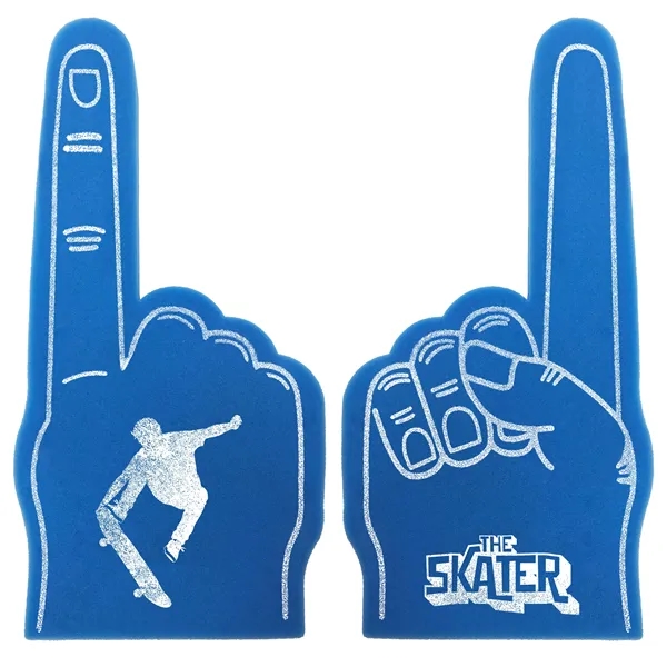 Blue color option for Foam 18" #1 Cheering Hand