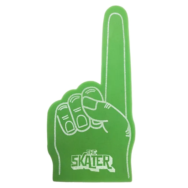 Green color option for Foam 18" #1 Cheering Hand