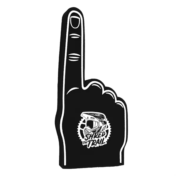 Black color option for Foam 6.5" #1 Cheering Hand