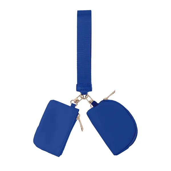 Blue color option for Duo Lanyard Pouch