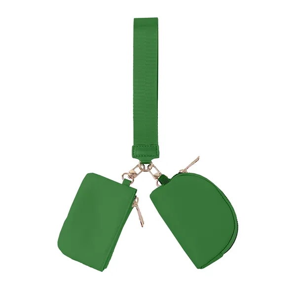 Green color option for Duo Lanyard Pouch