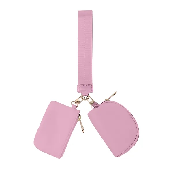 Pink color option for Duo Lanyard Pouch