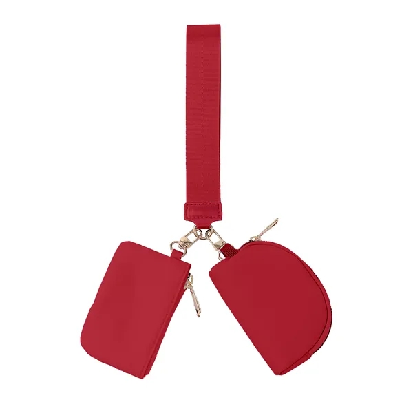 Red color option for Duo Lanyard Pouch