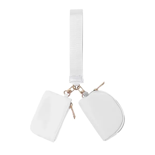 White color option for Duo Lanyard Pouch