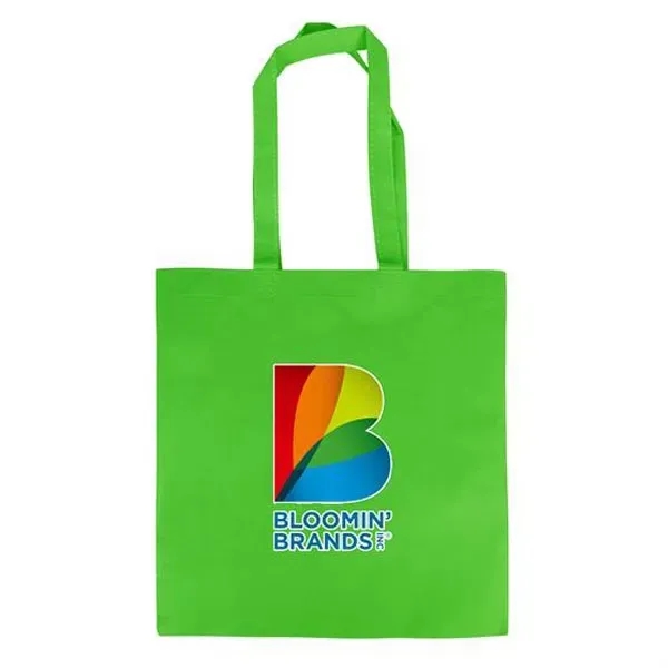 Lime Green color option for Economy Non Woven Tote 4 Cp