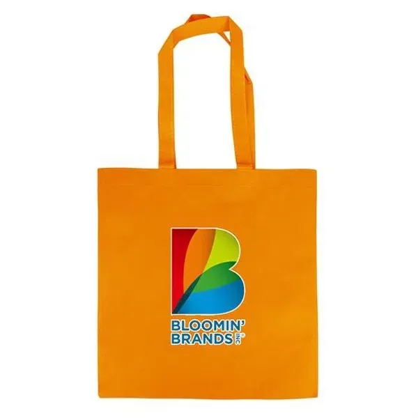 Orange color option for Economy Non Woven Tote 4 Cp