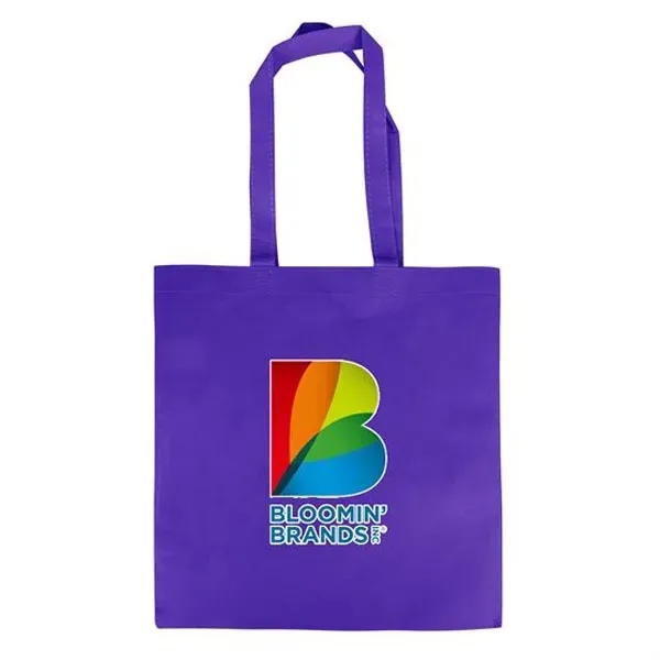 Purple color option for Economy Non Woven Tote 4 Cp