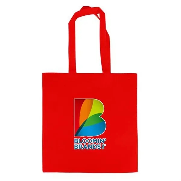 Red color option for Economy Non Woven Tote 4 Cp