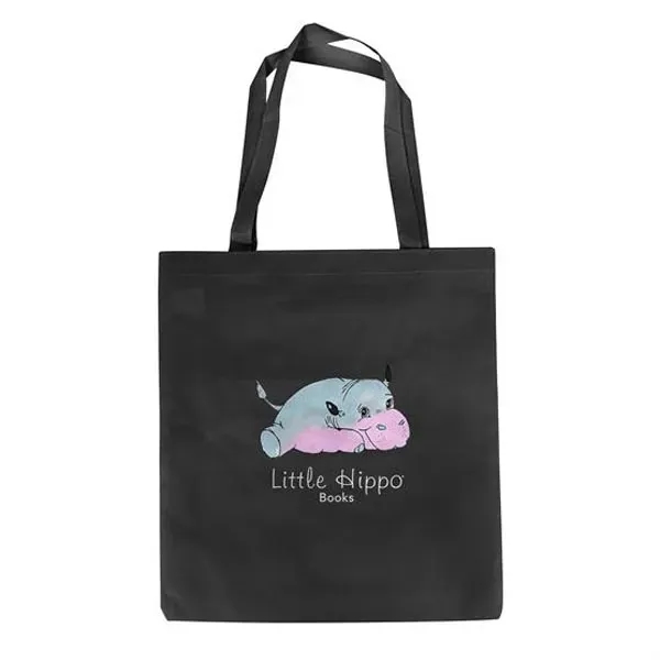 Black color option for Eco Savings Non Woven Tote   4 Cp