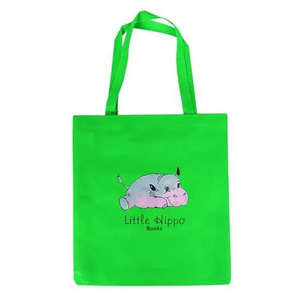 Lime Green color option for Eco Savings Non Woven Tote   4 Cp