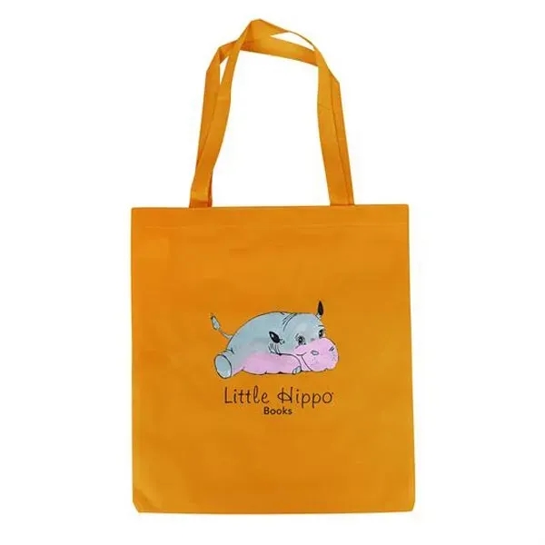 Orange color option for Eco Savings Non Woven Tote   4 Cp