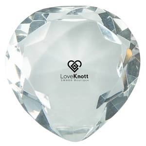 Photo of Crystal Heart Paperweights