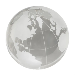 Photo of Crystal Globe Paperweights