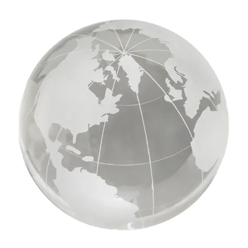Photo of Crystal Globe Paperweights