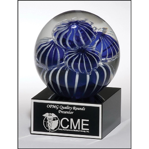 Photo of Art Glass Globe 3.5 X 5