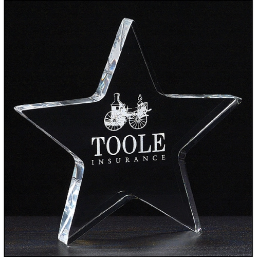 Main photo of Star Acrylic Paper Weight