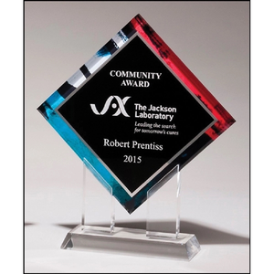 Photo of Laser Engraved Diamond Award 8.5x10