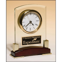 Glass Clock 6 X 7.75