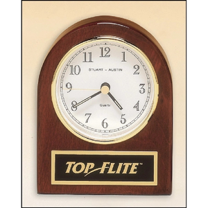 Photo of Rosewood Piano Finish Desk Clock 4.5 X 3.5