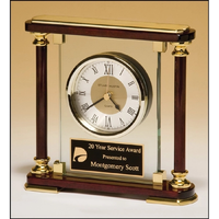 Piano Finish Mantle Clock 7x7