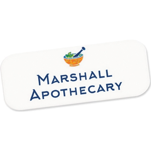 Photo of 1 X 3 Matte Full Color Name Badge