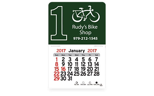 Photo of Econo Stick Calendar   Number 1