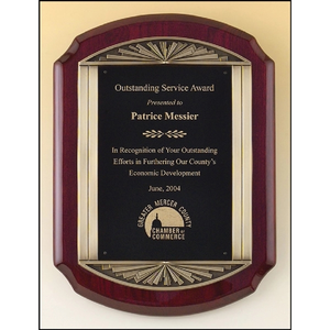 Photo of Rosewood Piano Finish Plaque 11x15
