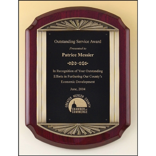 Main photo of Rosewood Piano Finish Plaque 11x15