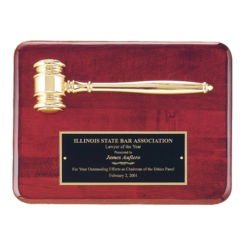 Main photo of Rosewood Piano Finish Plaque 9x12
