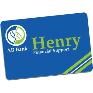 Photo of 2x3 Inch White Aluminum Name Badge