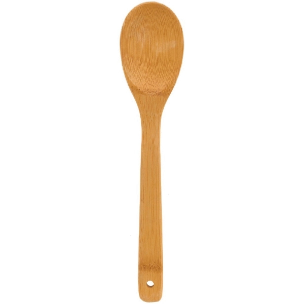 Bamboo Brown color option for 12 Inch Bamboo Salad Spoon