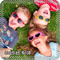 Gloss Full Color Square Photo Magnet With Rounded Corners