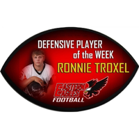 6 X 10 Full Color Football Plaque With Black Edge