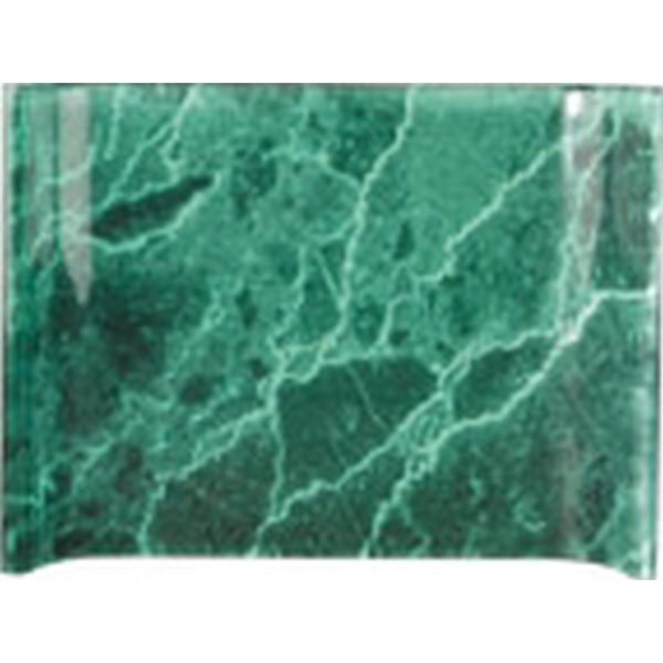 Green Marble color option for Marbleized Acrylic Crescent Awards
