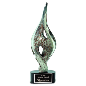 Photo of 15" Spire Twist Art Glass