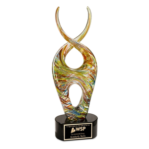 Photo of 14" Color Twist Art Glass