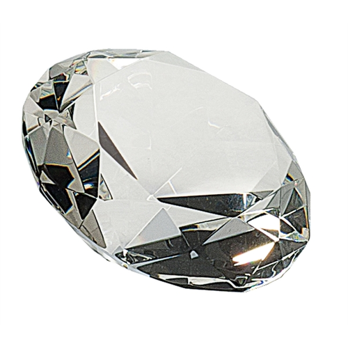 Main photo of 2 1/2" Clear Crystal Diamond (4" Diameter)