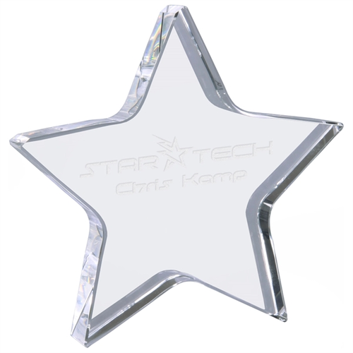 Main photo of 5" X 5" Crystal Star