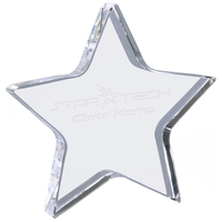 5" X 5" Crystal Star