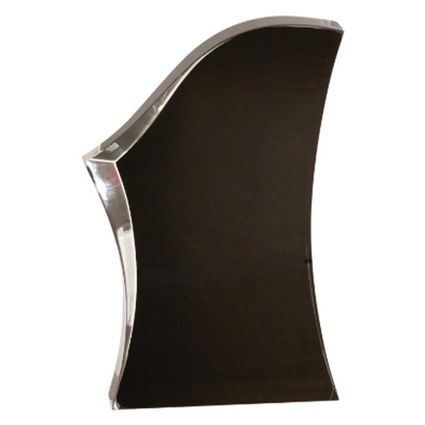 Black color option for 7" Black/Clear Luminary Surge Acrylic