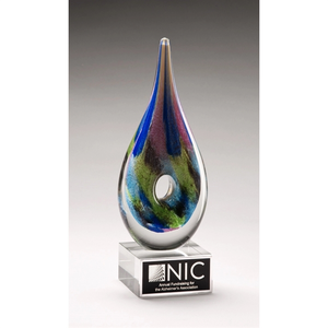 Photo of Multi Color Art Glass Award