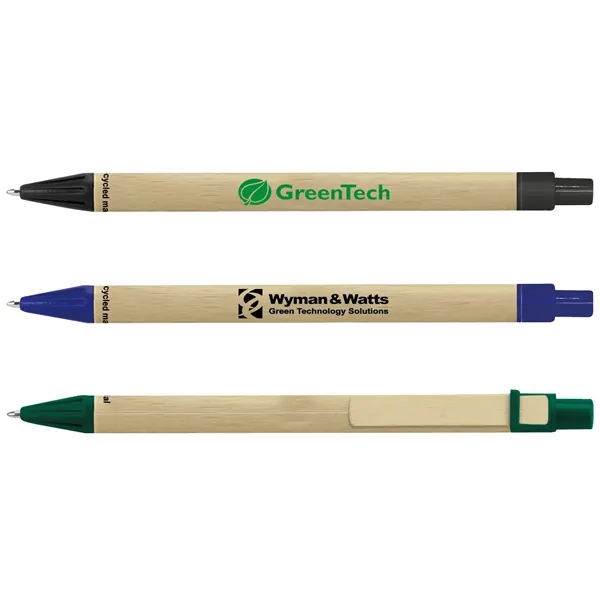Green/Black Ink color option for Ecol Retractable Pen