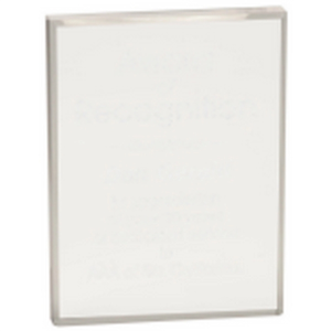 Photo of 6" X 8" Clear Rectangle Acrylic Award