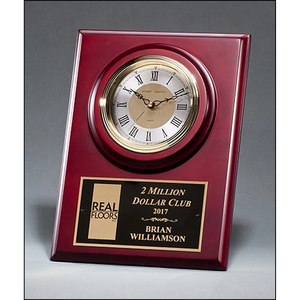 Photo of Cherry Finish Clock With Three Hand Movement