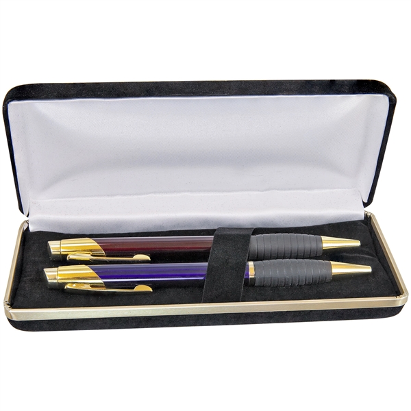 Black color option for 6 1/2" X 2 3/4" Black Velvet Pen Case