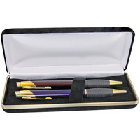 6 1/2" X 2 3/4" Black Velvet Pen Case