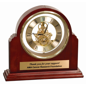 Photo of 9 1/4" X 9" Grand Piano Step Arch Clock