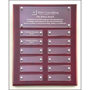 Photo of Rosewood High Gloss Perpetual Plaque